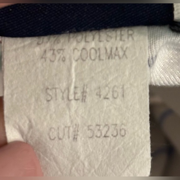 Lilly's Of Beverly Hills Boys Stripes White Blue Polo Sz Med Made In USA - Picture 6 of 6